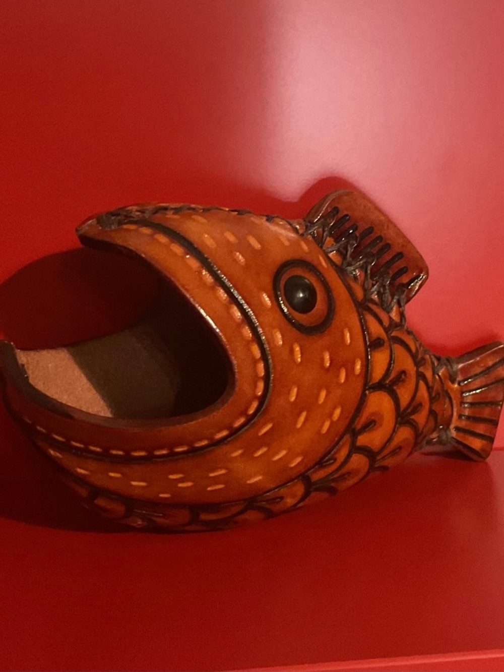 Leather Handcrafted fish